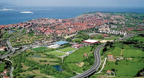Vista panorámica de Getxo.