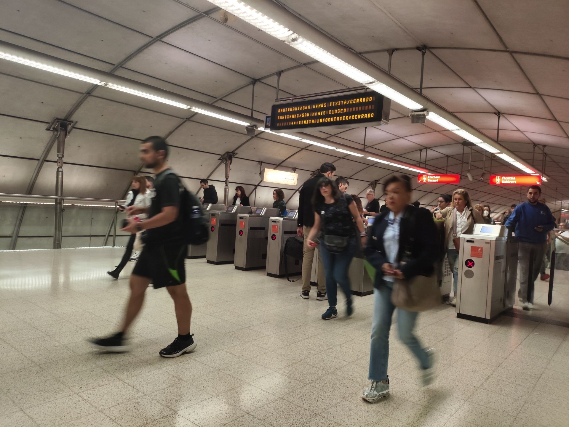 El transporte de Bilbao supera la prueba