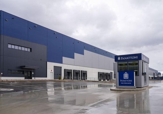 Instalaciones de Panattoni en el polígono industrial de Júndiz.