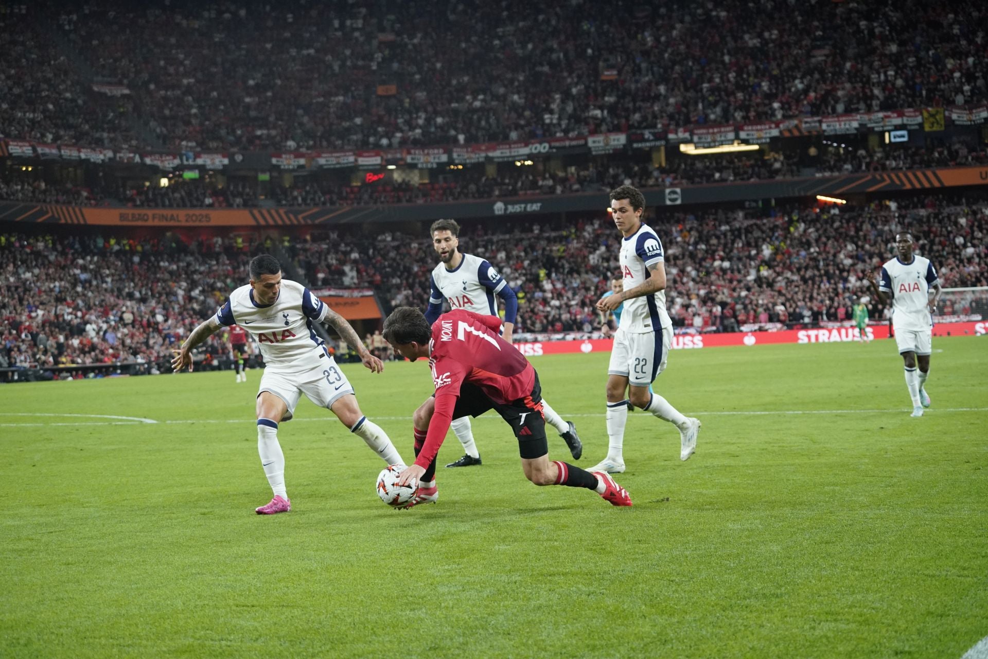 Las mejores imágenes del Tottenham-Manchester United
