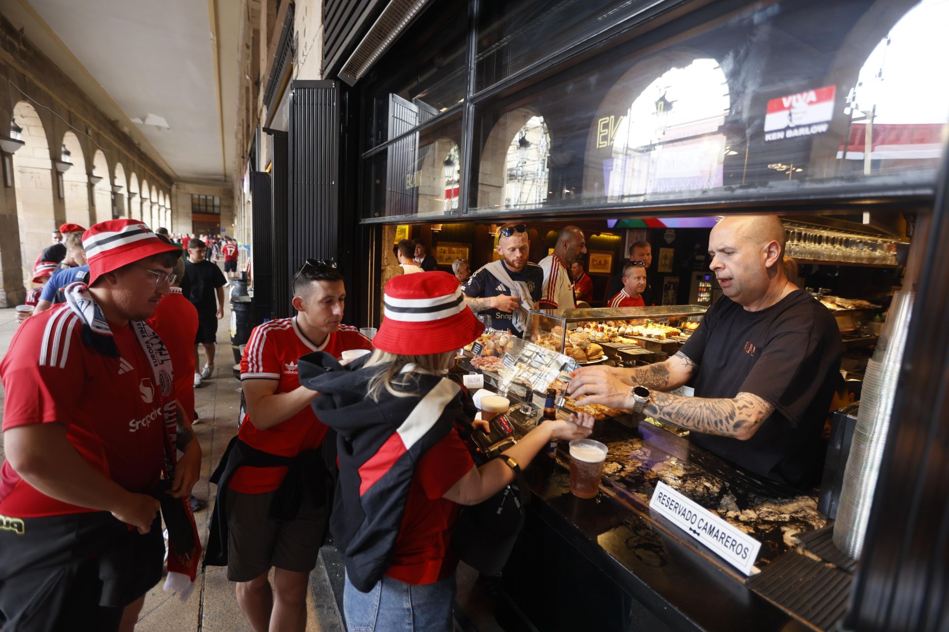 La final ya se juega en las calles de Bilbao