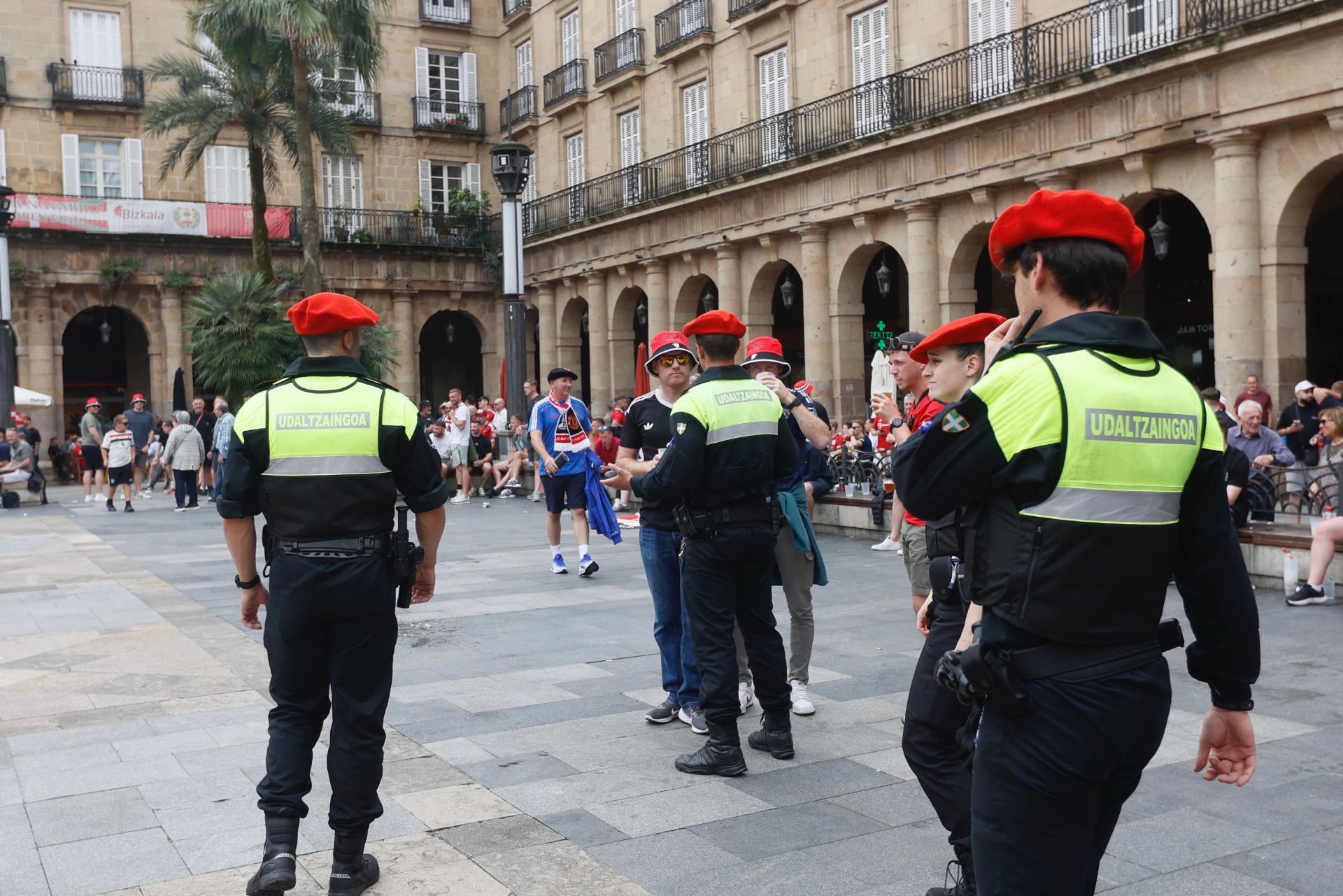 La final ya se juega en las calles de Bilbao
