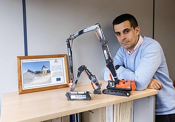 Erik Sandonis, responsable de Oficina Técnica e I+D+i de Lezama Demoliciones.