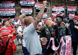 Seguidores de Herri Norte agredieron a un aficionado del Manchester United