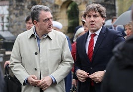 Aitor Esteban y Eneko Andueza.