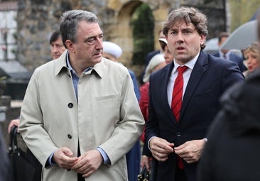 Aitor Esteban y Eneko Andueza.