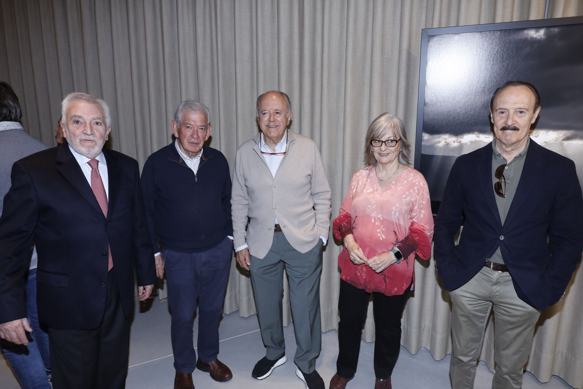 Enrique Llorente, Felipe Sáez de Gordoa, Luis López Borobia, Mari Paz Larrumbide y Fernando Ruiz de Ocenda.