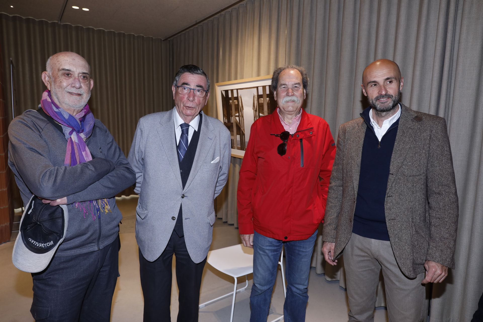 Julio Herrero, Juan Adrián Bueno, Paulino Medina e Ignacio Pedreira.
