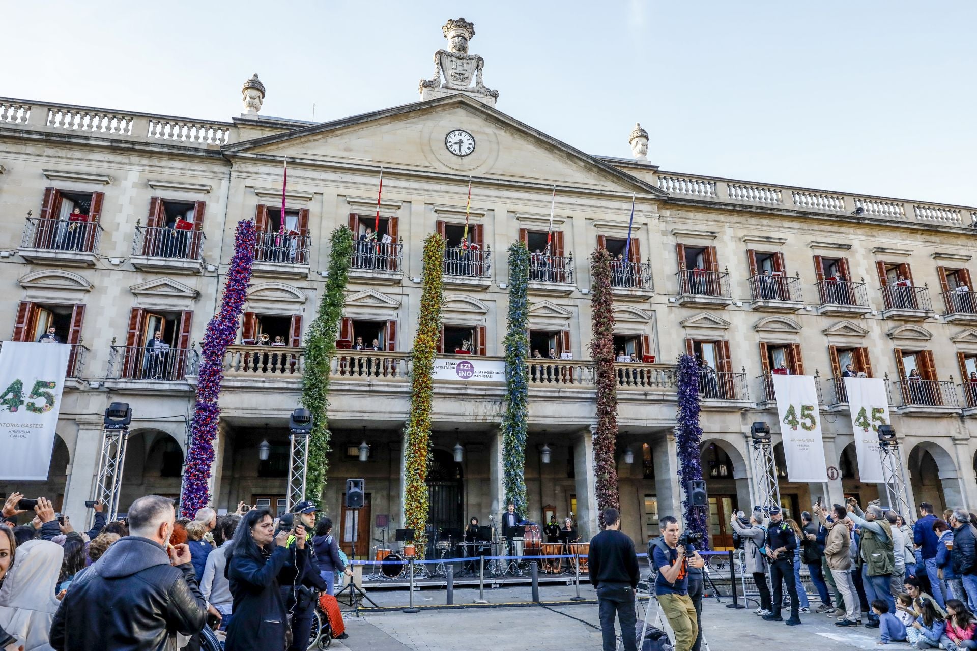 La fiesta de la capitalidad de Vitoria en imágenes