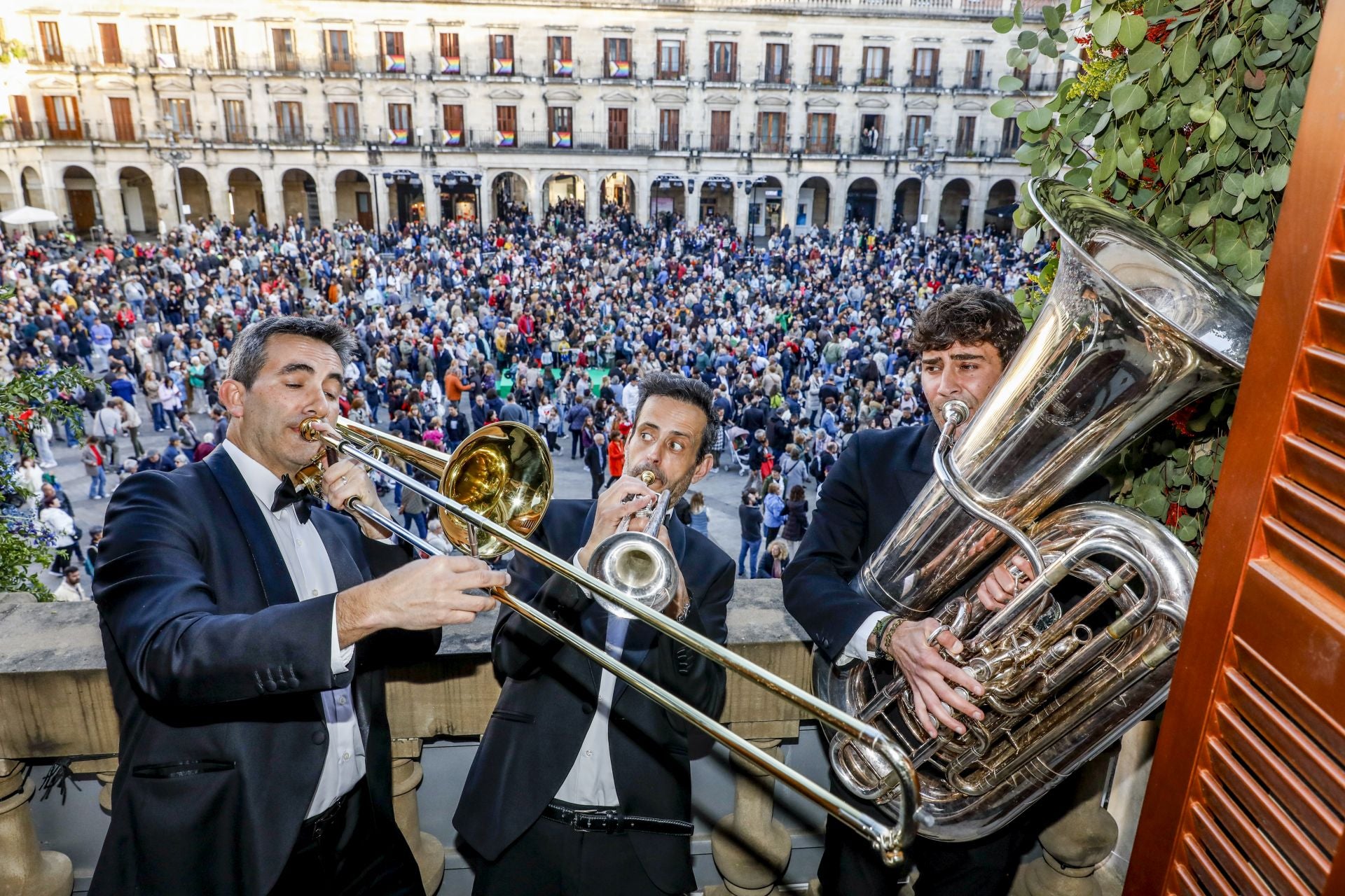 La fiesta de la capitalidad de Vitoria en imágenes
