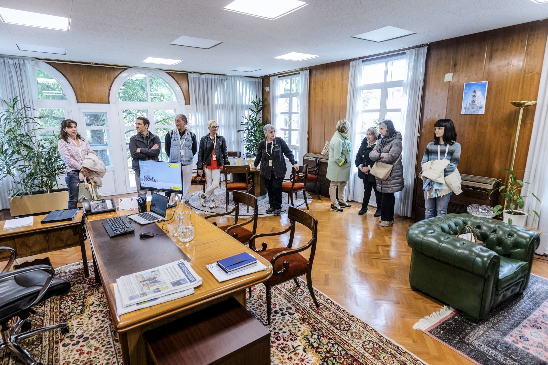 Visita a la Delegación del Gobierno en el País Vasco.