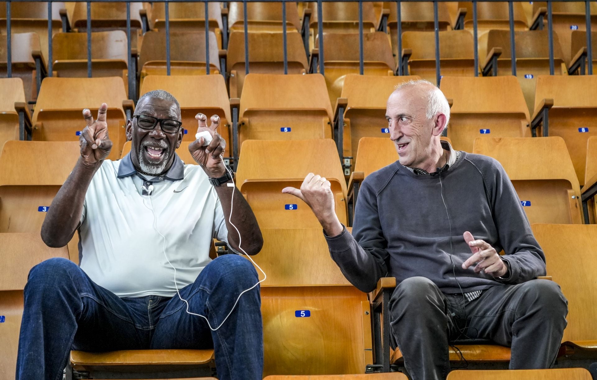 La reunión con Hollis en imágenes