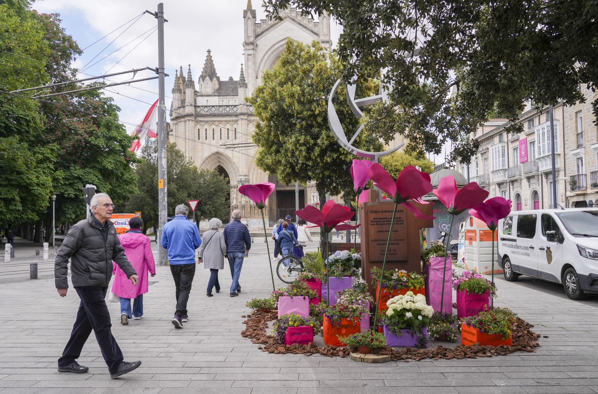 Las imágenes del Festival de las Flores en Vitoria