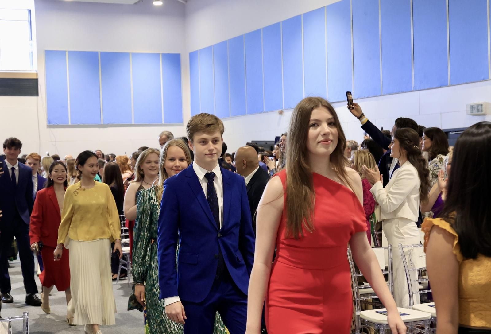 La infanta Sofía se gradúa en Bachillerato Internacional
