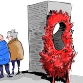 La viñeta de Cerrajería sobre el Festival de las Flores en Vitoria