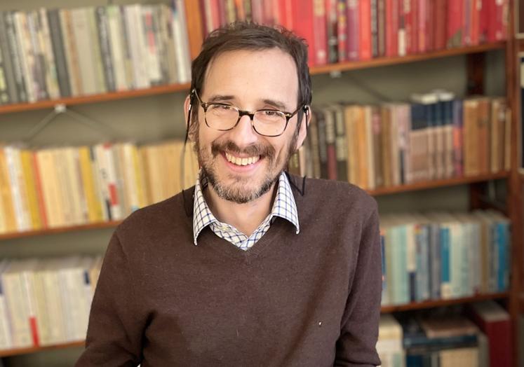 El investigador y autor de 'El umbral', Alexander Battyány.