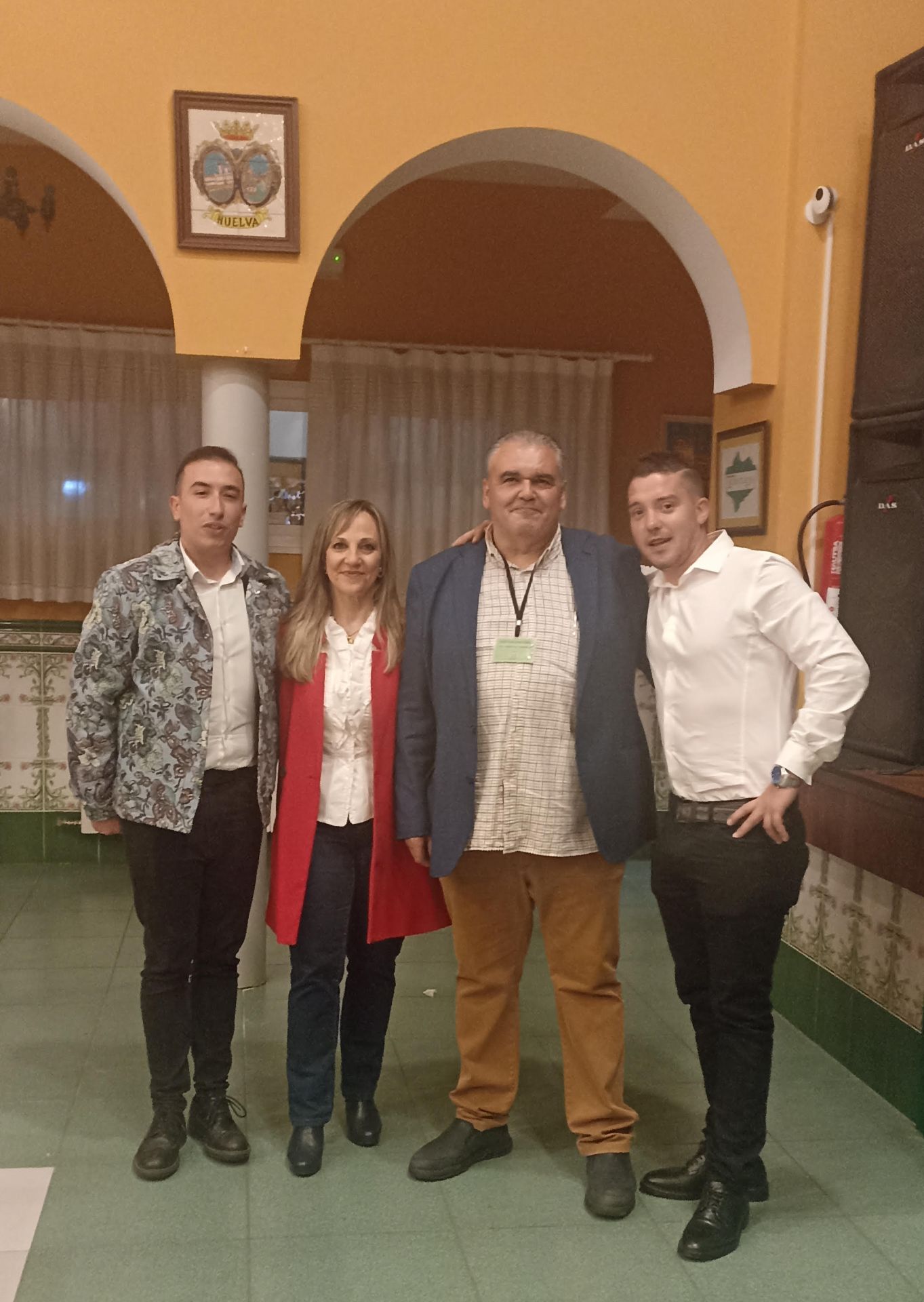 Imanol Martin, Mariángeles Medina, Lucas Plados y Daniel Ruiz.