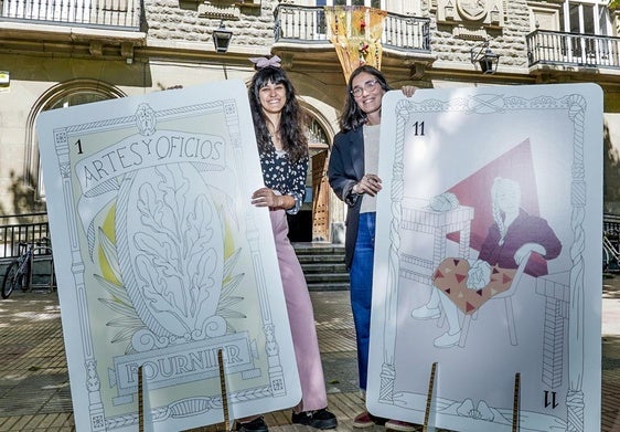 La nueva baraja de cartas dedicada a la mujer 'made in Vitoria'
