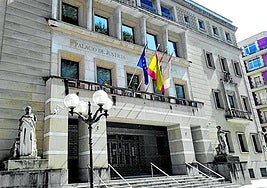 El juicio se celebró ayer en la Audiencia de Bizkaia.