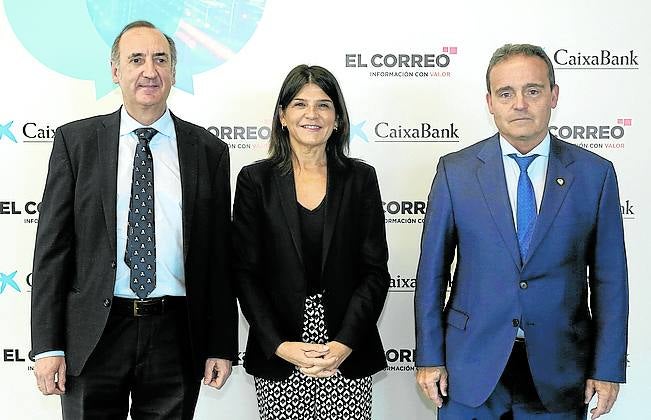 Fernando González de la Fuente, Amaia Ruiz y Guillermo Ruiz-Longarte.