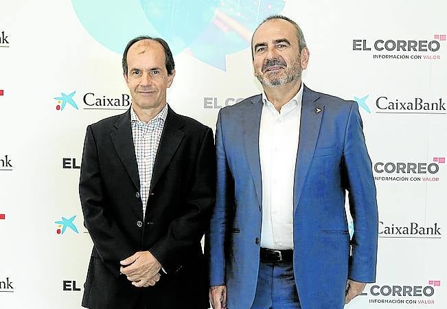 Joseba Mariezkurrena y Juan Tomás Hernani.