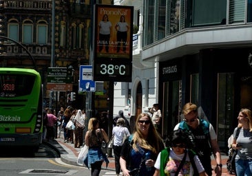 Las imágenes de una jornada veraniega en Bizkaia
