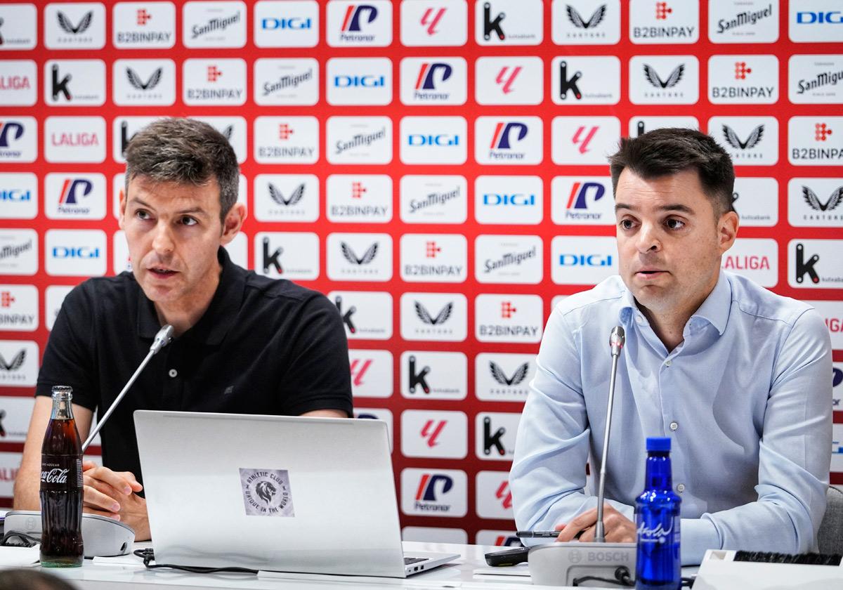 El Athletic destaca la buena salud de Lezama, pero advierte de que seguirá buscando talento fuera: «No nos podemos parar»