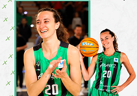 Marta Hermida ha jugado 59 partidos con la camiseta del club vitoriano.