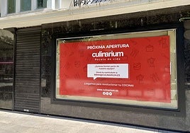 Culinarium ya anuncia su llegada a la calle Dato.