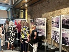 La exposición se puede ver en el museo Kurutzesantu de la localidad.