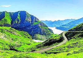 Las vistas, durante la subida, son impresionantes.