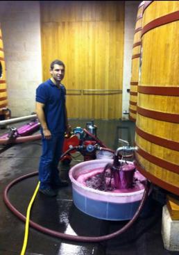 Imagen - En plena trasiega en la bodega Vieux Château Certan en Pomerol, margen derecha del Gironda
