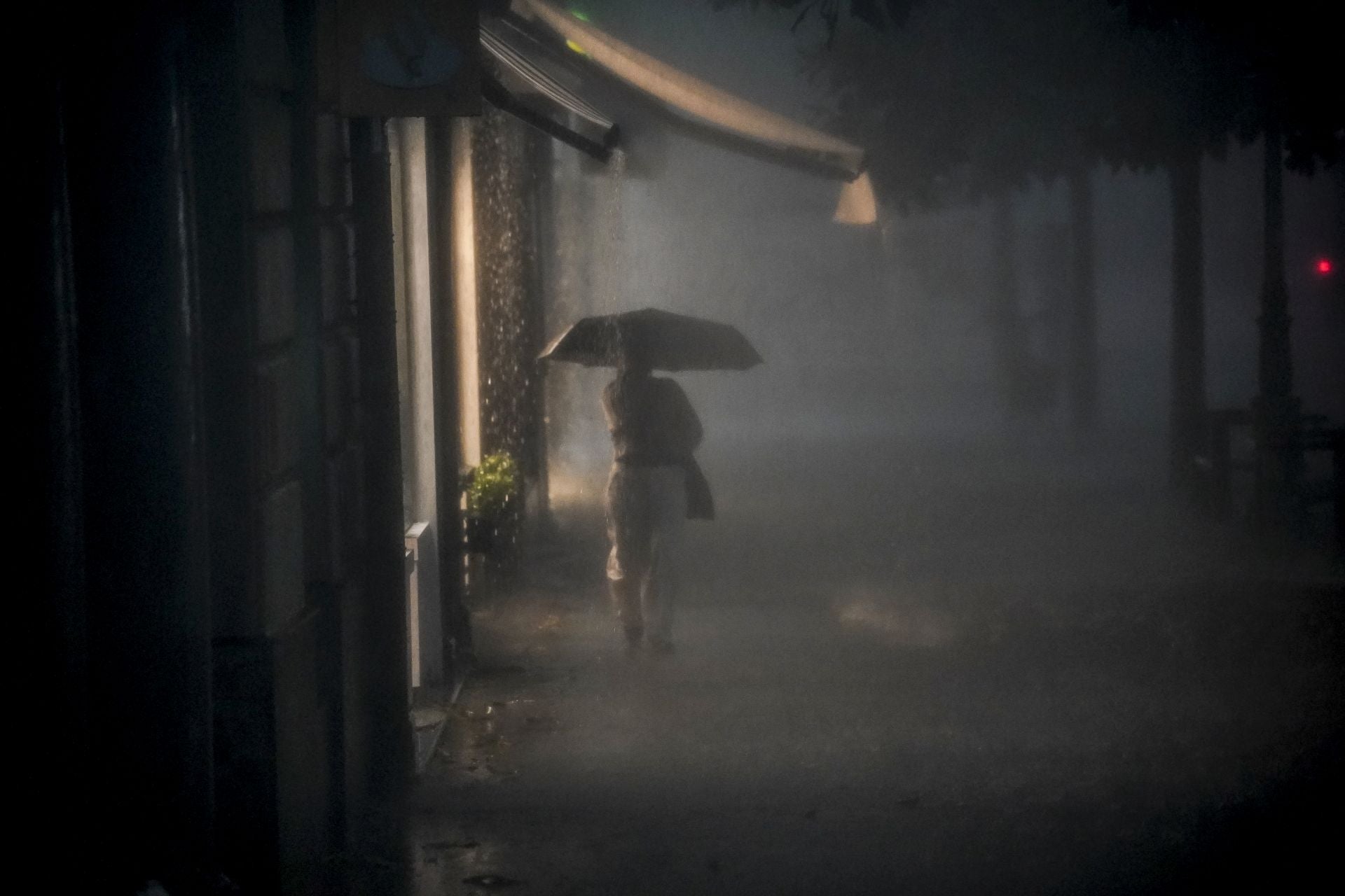 La tormenta de Vitoria en imágenes