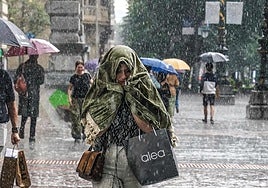 Aviso amarillo en Bizkaia por tormentas, granizo y fuerte viento