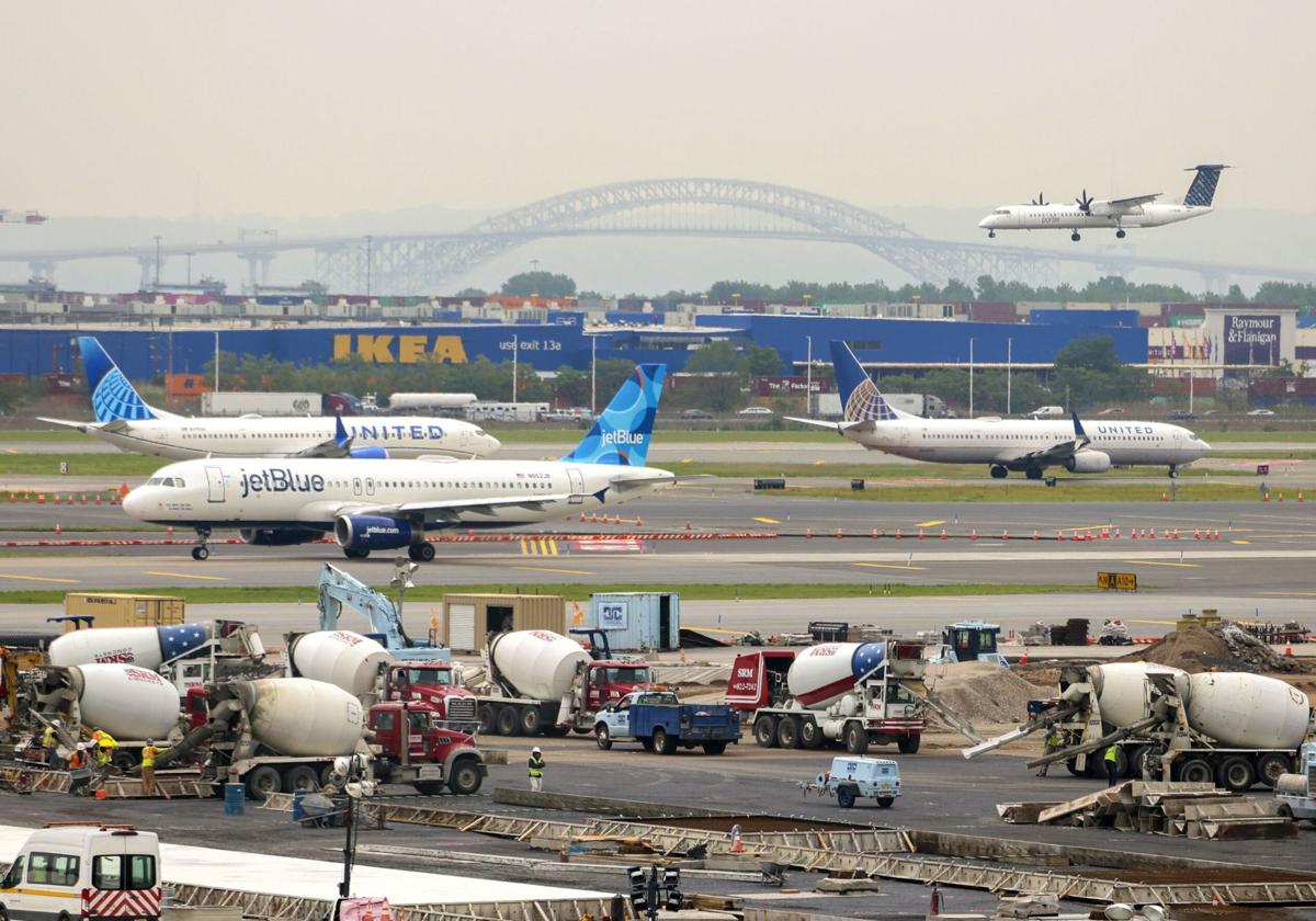 Newark, un aeropuerto más amable y cercano que JFK, pero en obras