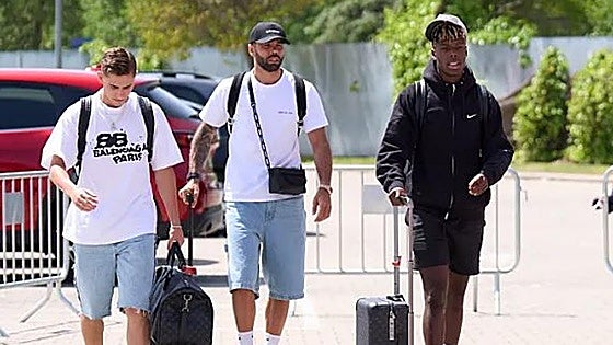 Nico, Simón y Vivián ya están con la selección para defender el título de la Nations League