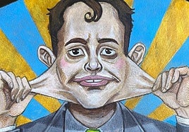 Cartel de la muestra 'One Of Us! A Freaks Comic Tribute' en el Centro Municipal de San Francisco.