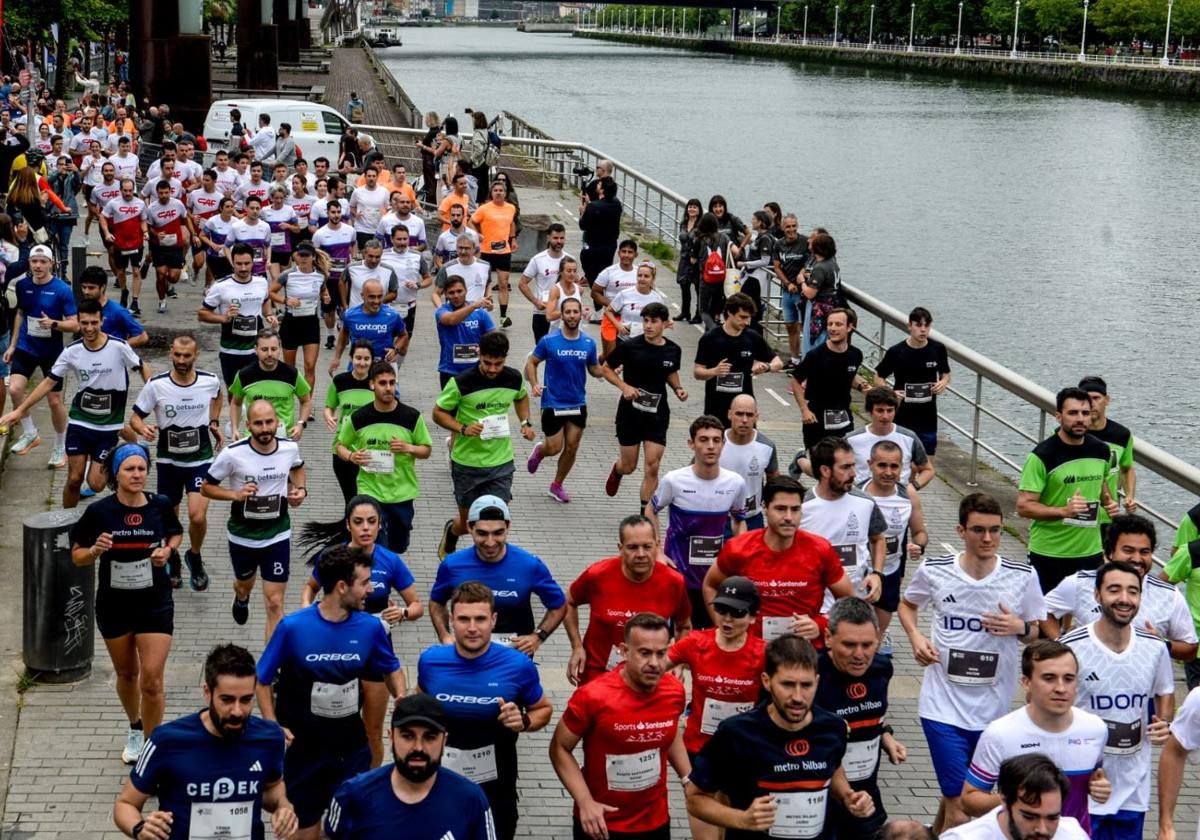 La Carrera de Empresas de Bilbao pega otro estirón