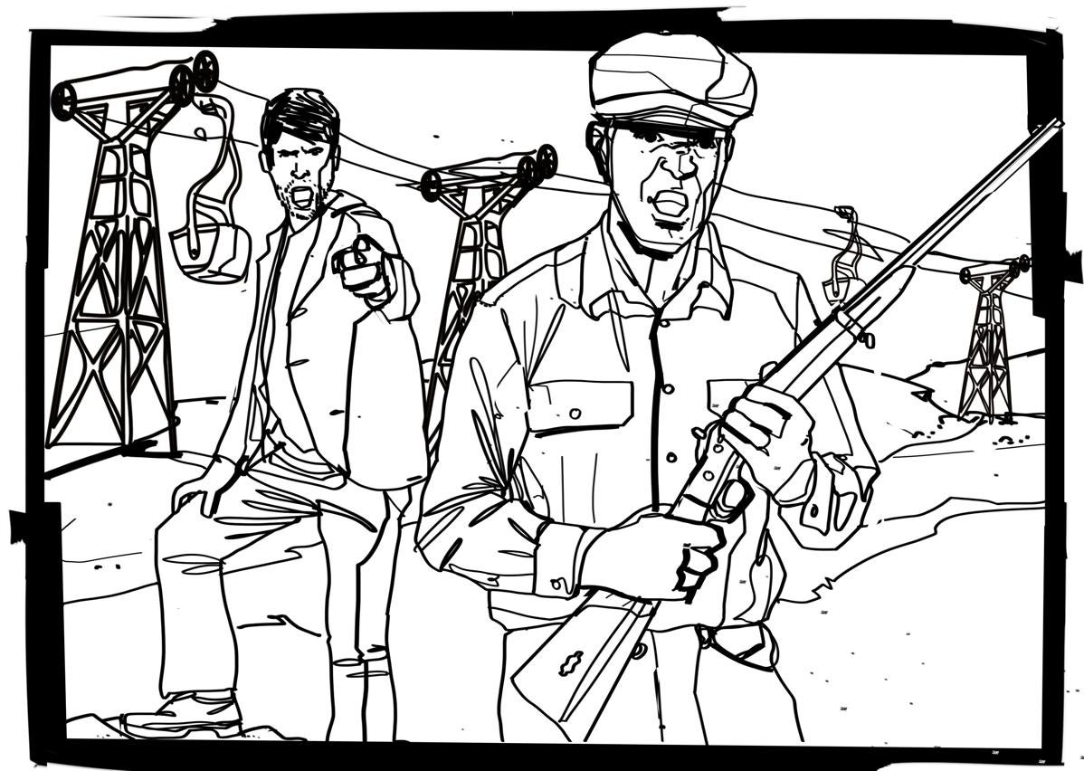 Los dos homicidios del guarda de minas