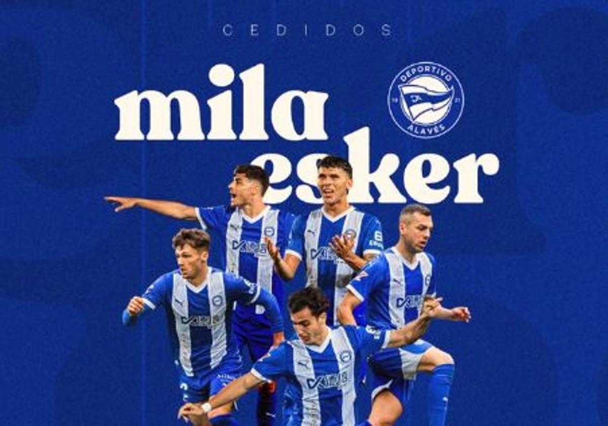 El Alavés despide a los cinco cedidos que ha tenido esta temporada