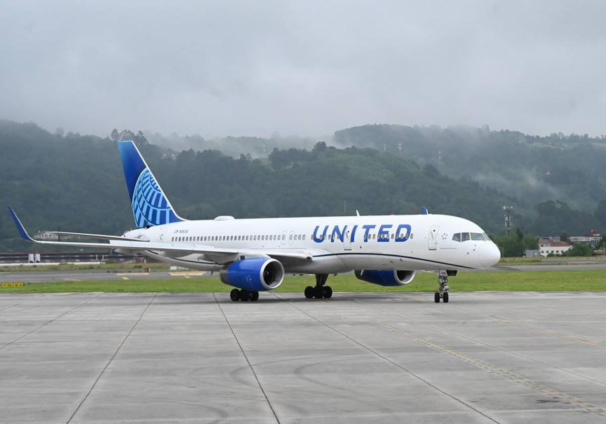 Vuelo inaugural entre Nueva York y Bilbao.