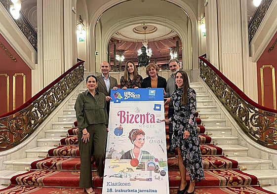 Presentación de la iniciativa en el Teatro Arriaga.