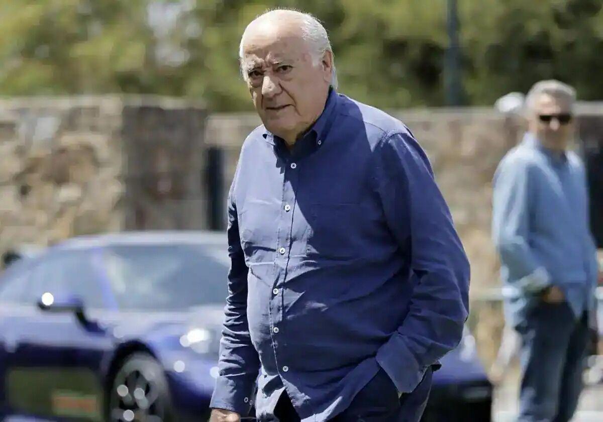 Amancio Ortega, fotografiado en una de sus escasas apariciones públicas.