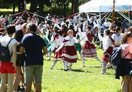 La celebración del año pasado en el parque de Olárizu.