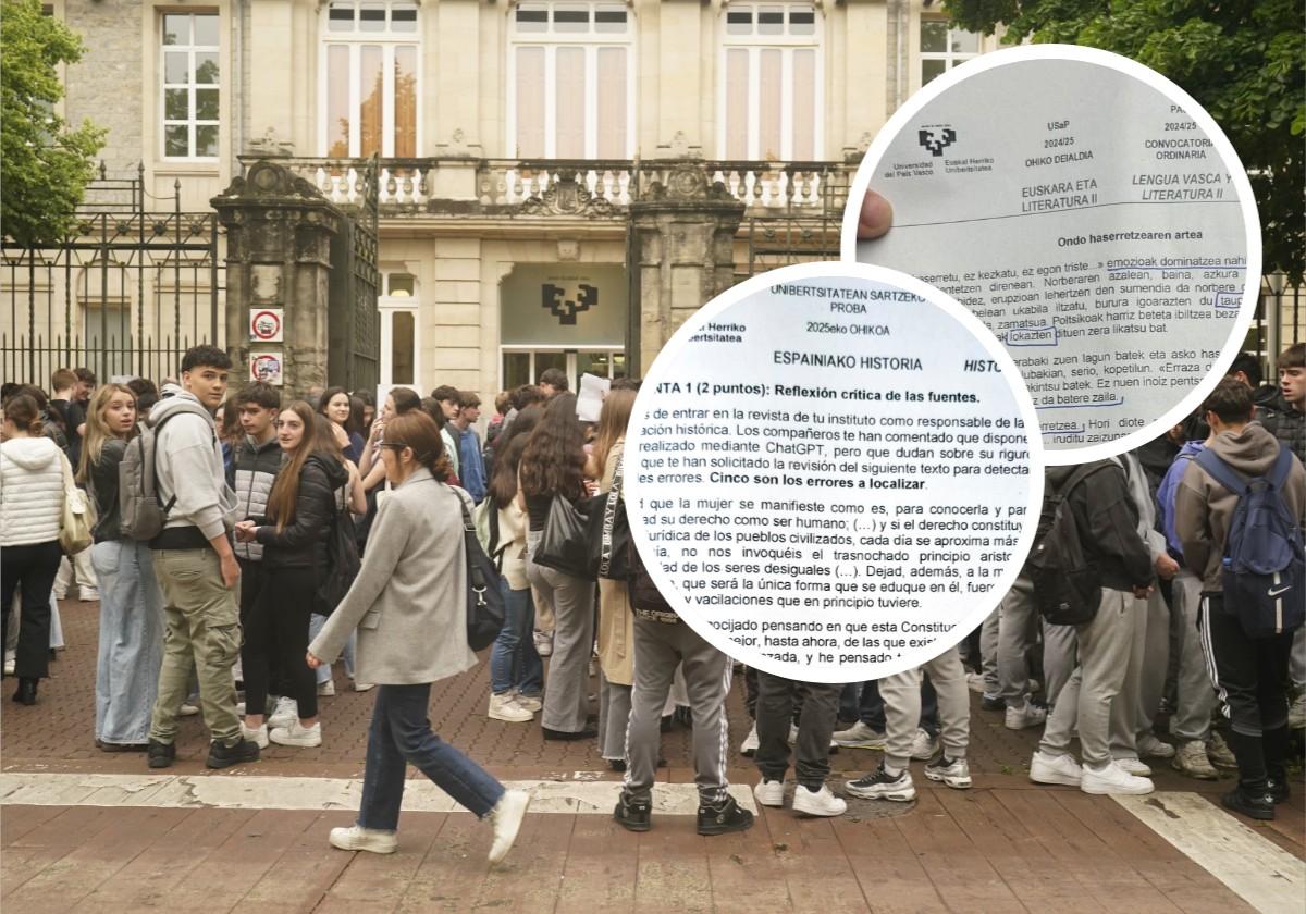 Arranca la Selectividad en Álava: «Euskera e Historia han sido bastante fáciles»