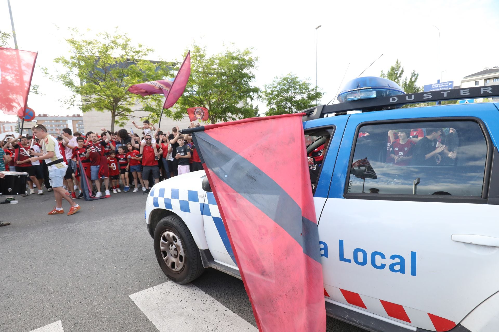 Las imágenes de la fiesta del Mirandés