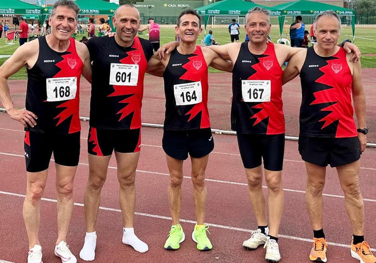 Cuatro oros para el atletismo mirandés en los campeonatos autonómicos sub-18 y máster