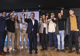 Martin Berasategui, homenajeado por los jóvenes cocineros