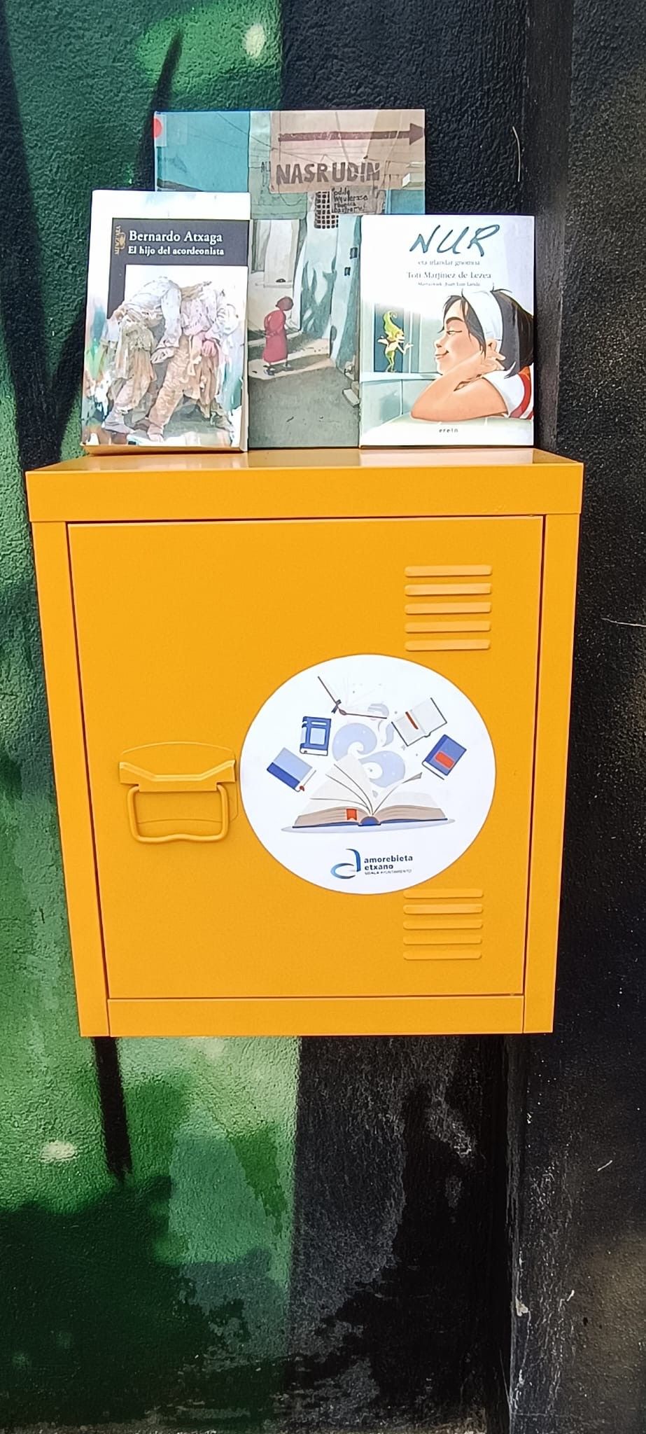 La ciudadanía podrá intercambiar libros, creando una red comunitaria de compartir historias