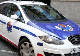 Intentan robar en un taller de Zalla, huyen, chocan con su coche, caen al río y acaban en un zarzal